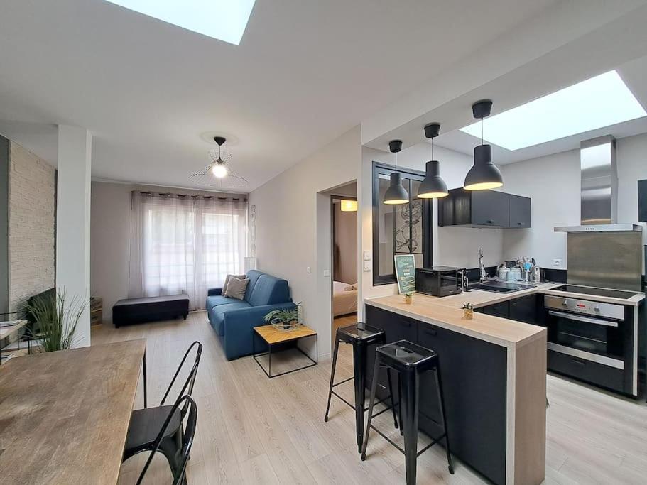 Manhattan, Appartement Calme Reims Buitenkant foto