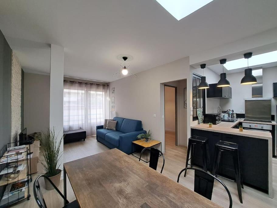 Manhattan, Appartement Calme Reims Buitenkant foto